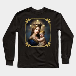 The Madonna and Child 2 Long Sleeve T-Shirt